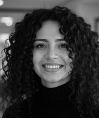 Portrait of Cindy Moawad, First-Line Support Team Leader at Sirvoy