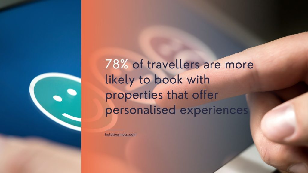 personalised experiences improves guest satisfaction